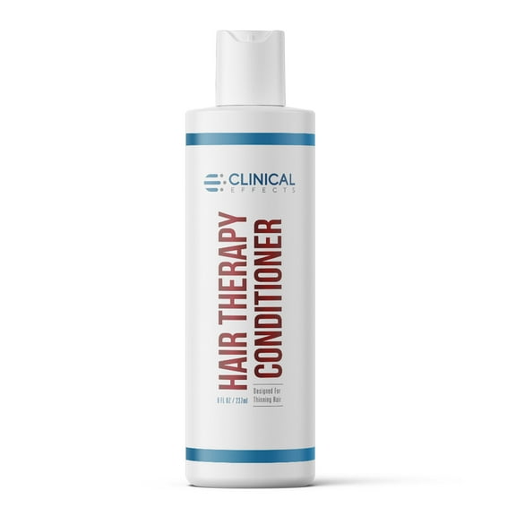 Clinical Effects Hair Therapy Conditioner - Deep Conditioner for Hair Loss and Damaged Hair - 8 Fl oz - Thickening Conditioner for Men and Women - With Saw Palmetto, Biotin, Panthenol - Made in USA 1