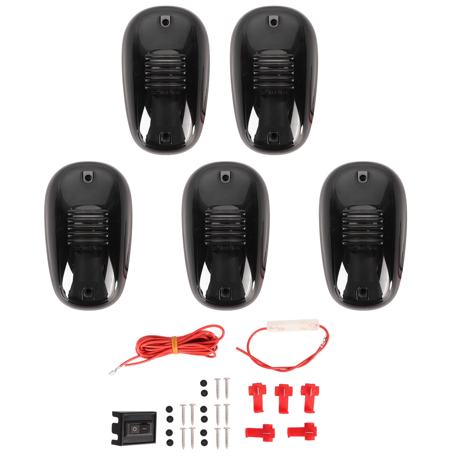 Luz LED De Techo Para Barcos Y Caravanas - 12V IP65, 6 LED, Acero Inoxidable - Iluminación De Cabina Y Lectura
