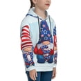 thumbnail image 3 of Kdxio Cute Gnomes in USA1 Pattern Boys Athletic Unisex Boys Girls Hoodie with Pocket Sweatshirts-Small, 3 of 6