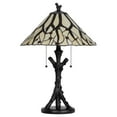 thumbnail image 5 of Cal Lighting 60W X 2 Metal/Resin Tiffany Table Lamp With Pull Chain Switches, 5 of 6