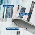 thumbnail image 6 of Memoryfield Washable 10' x 13' Area Rug, Foldable Geometric Printed Carpet, Soft Low Pile Abstract Floor Mats, Non Shedding Floor Covering for Bedroom Living Room, Blue, 6 of 9