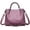 Purple, variant on CoCopeanut Hobo Bags for Women Large Tote Handbags PU Leather Shoulder Bucket Purse