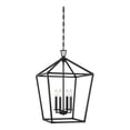 thumbnail image 1 of Savoy House Townsend 17" 4 Lights Transitional Metal Foyer in Matte Black, 1 of 8