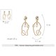 thumbnail image 3 of Accesorio de joyería con diseño único e irregular, elegantes pendientes colgantes de perlas para mujer, 3 of 7