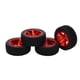 thumbnail image 1 of Neumáticos de aleación de aluminio, neumáticos de goma de 4 piezas Neumáticos de goma RC de aluminio Accesorios RC Características de vanguardia, 1 of 12