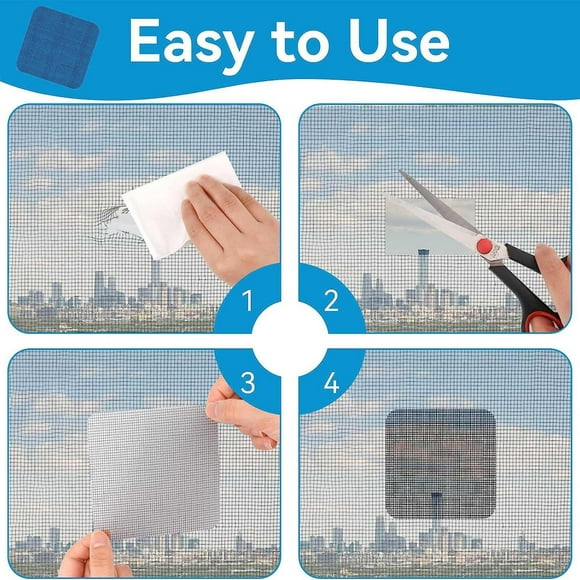 Window Mesh Patch Screen Kit Effective Dry Wall Panels Mesh Wall Patch Concrete Filler Crack Nail Wall Filler Sandpaper for Drywall Dry Solution Ceiling Cover up Mortar Mix Hole Wall Filler Aluminum