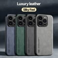 thumbnail image 4 of Luxury Leather Case For iPhone 15 14 11 13 12 Pro Max Mini XR 15 14 Plus Shockproof Cover For iPhone XS Max 8 7 SE Accessories, 4 of 5