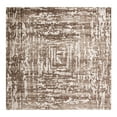 thumbnail image 2 of Unique Loom Hermitage Collection Area Rug - Armor (10' 8" Square Chocolate Brown/Black), 2 of 6