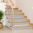thumbnail image 4 of Mi Alma Removable Vinyl Floral Purple Backsplash Tile Stickers, 24pcs, 4 of 10