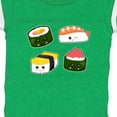 thumbnail image 4 of Inktastic Sushi with Faces Boys or Girls Baby Bodysuit, 4 of 5
