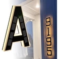 thumbnail image 2 of Btomtd Solar-powered Digital Doorplate Waterproof LED Address Number Sign, 2 of 6