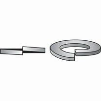 Hillman 59584 0.31 in. Dia. Stainless Steel Split Lock Washer, Pack of 100