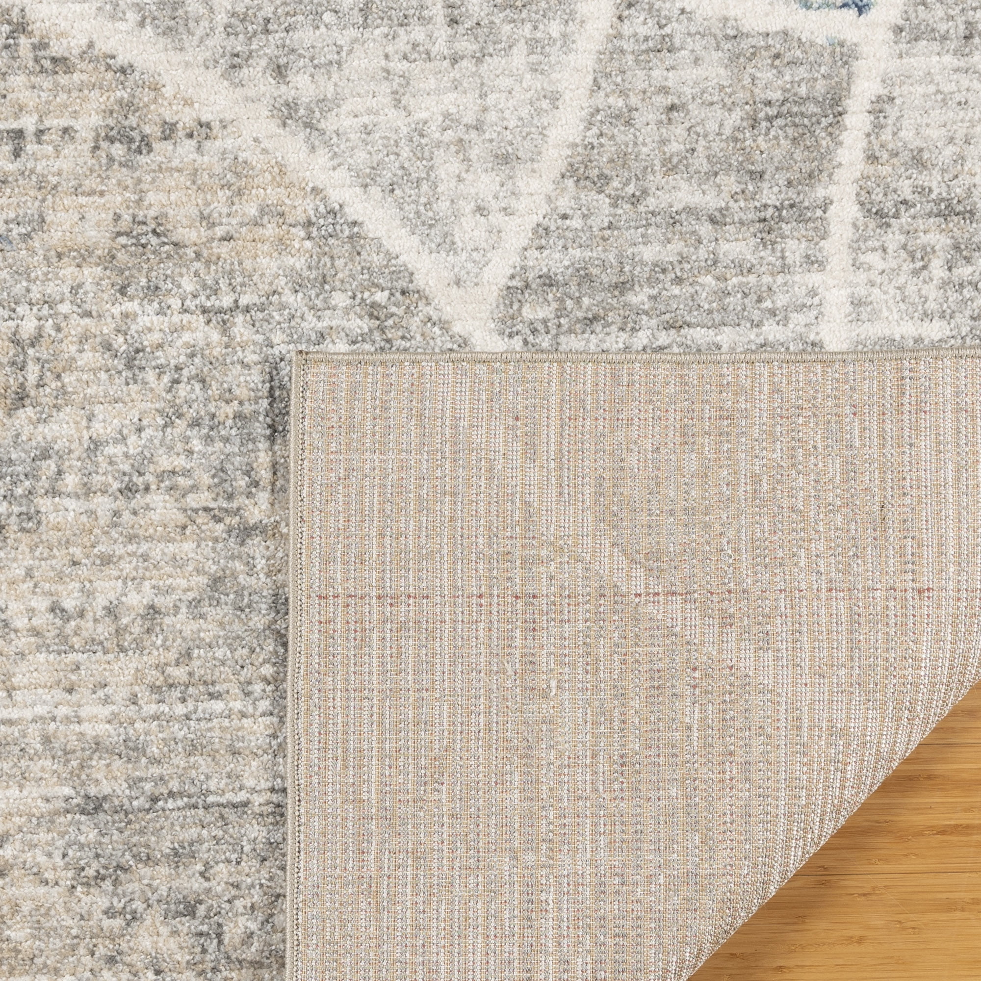 Gertmenian Winsor Tondo Modern Geometric Blue Area Rug, 2x8