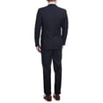 thumbnail image 3 of Men's Raphael Slim Fit Solid Navy Blue Wool-touch Two Button 2 Piece Suit, 3 of 5