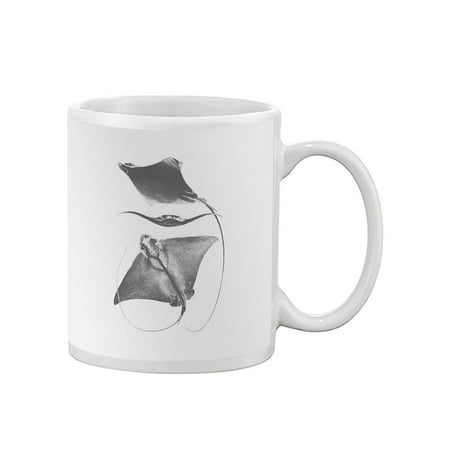 

Grey-Scale Stingrays. Iii Mug - Studio W Designs