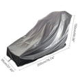 thumbnail image 2 of Jinsinto Housse de Tapis Roulant, Housse de Vélo d'Exercice, Housse de Machine d'Exercice Élliptique, Housse Portable Anti-Poussière pour Tapis Roulants, Tissu Oxford Imperméable, 2 of 5