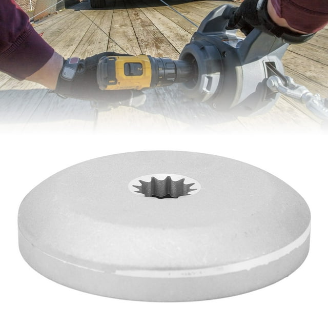51 Teeth ATV Gear, Easy Installation Aluminum Durable Rugged 91mm Outer Diameter ATV Gear for 2000 To 3000lb ATV Winch