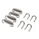thumbnail image 1 of Resorte con Ganchos Muelles Unique Bargains 4pcs 55mm para Tubo Escape de Motocicleta de Acero Inoxidable, 1 of 2