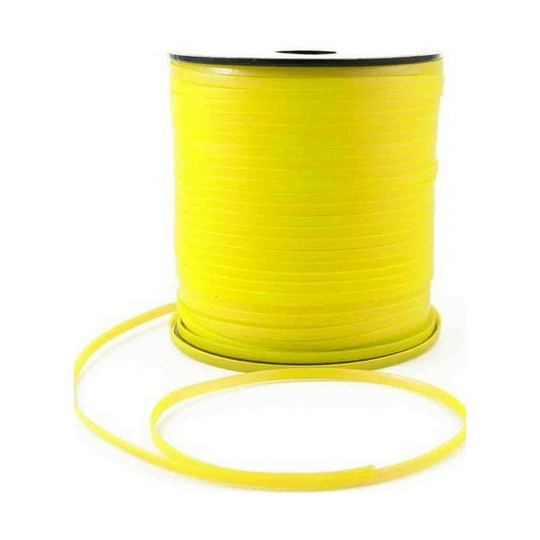Neon Yellow Plastic Craft Lace Lanyard Gimp String Bulk 100 Yard