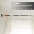 thumbnail image 3 of BESTYASH 2Pcs Rod Bracket Wood Round Support for Household Room Decoration, 3 of 6