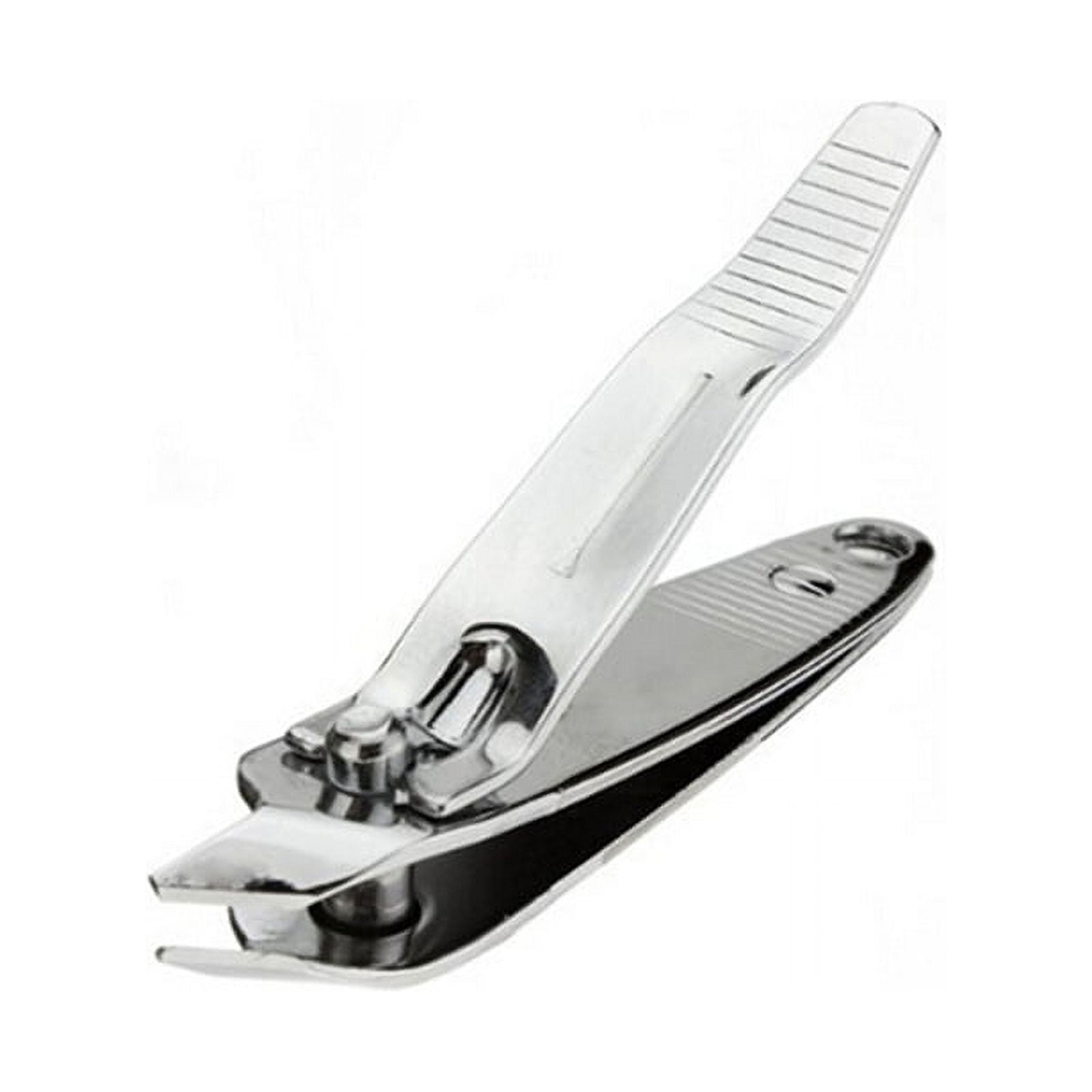 uxcell 2 PCS Angled Nail Clipper Set, Metal Slanted Edge Nail Cutting  Clippers for Women and Men, Sharp Fingernail Cutter Toenail Clippers for  Thick
