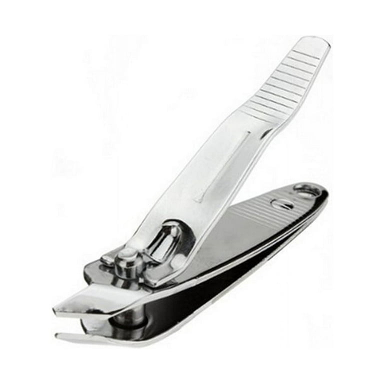 3 Pcs Slanted Edge Nail Clippers Metal Side Cuticle Clippers for