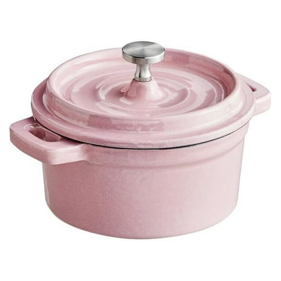 Cast Iron Enameled Cookware (Pot Mini 0.25 Qt., Himalayan Salt)