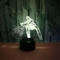 thumbnail image 3 of YSITIAN 3D creative night light USB powered 7-color LED light, suitable for children's gift bedroom decoration YT-14118, 3 of 5