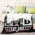 thumbnail image 3 of Custom Photo Blanket for Kids Adult Picture Personalized Blanket and Throw Flannel Customized Blanket Blankets, 3 of 5