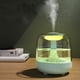 thumbnail image 5 of Difusor de aceite esencial mini humidificador de niebla fría para el hogar dormitorio 440 ml humidificador de escritorio personal usb de llenado superior con luz nocturna led, 5 of 8