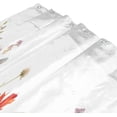 thumbnail image 3 of FREEAMG Herbal Wildflowers Shower Curtain Waterproof Washable Bathroom Shower Curtain Polyester Cloth Fabric Bathroom Decor Set with 12 Hooks, 60 x 72 inches, 3 of 6