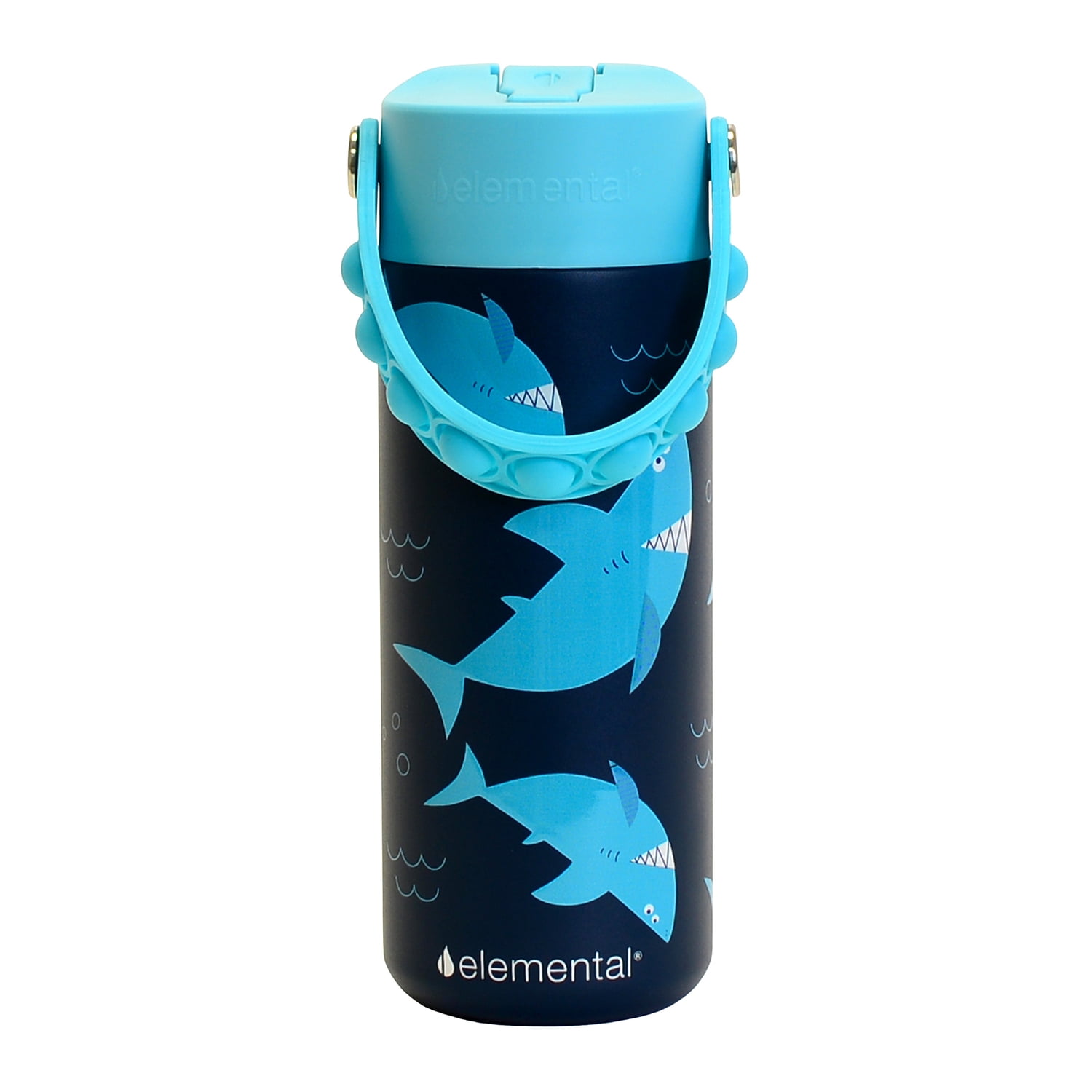 Elemental Core Pop 18 oz Sharks Ahoy Stainless Steel Water Bottle