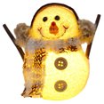 thumbnail image 3 of Adornos Felpa Iluminados Muñeco Nieve Brillante Navidad para 1/3/6 Uds., 3 of 9