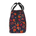 thumbnail image 2 of Lsque Autumnal Forest Pattern Lunch Bag Women/Men Insulated Lunch Box,Small Leakproof Cooler Food Lunch Containers Reusable High Capacity Lunch Tote Bags, 2 of 6