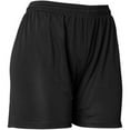 thumbnail image 2 of Badger Womens Mesh Fastpitch Softball Shorts Black Xl, 2 of 5