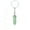 Green Aventurien, variant on 20PCS Hexagonal Pointed Stone Gem Crystal Keychain Key Ring Natural Healing-Green Aventurien
