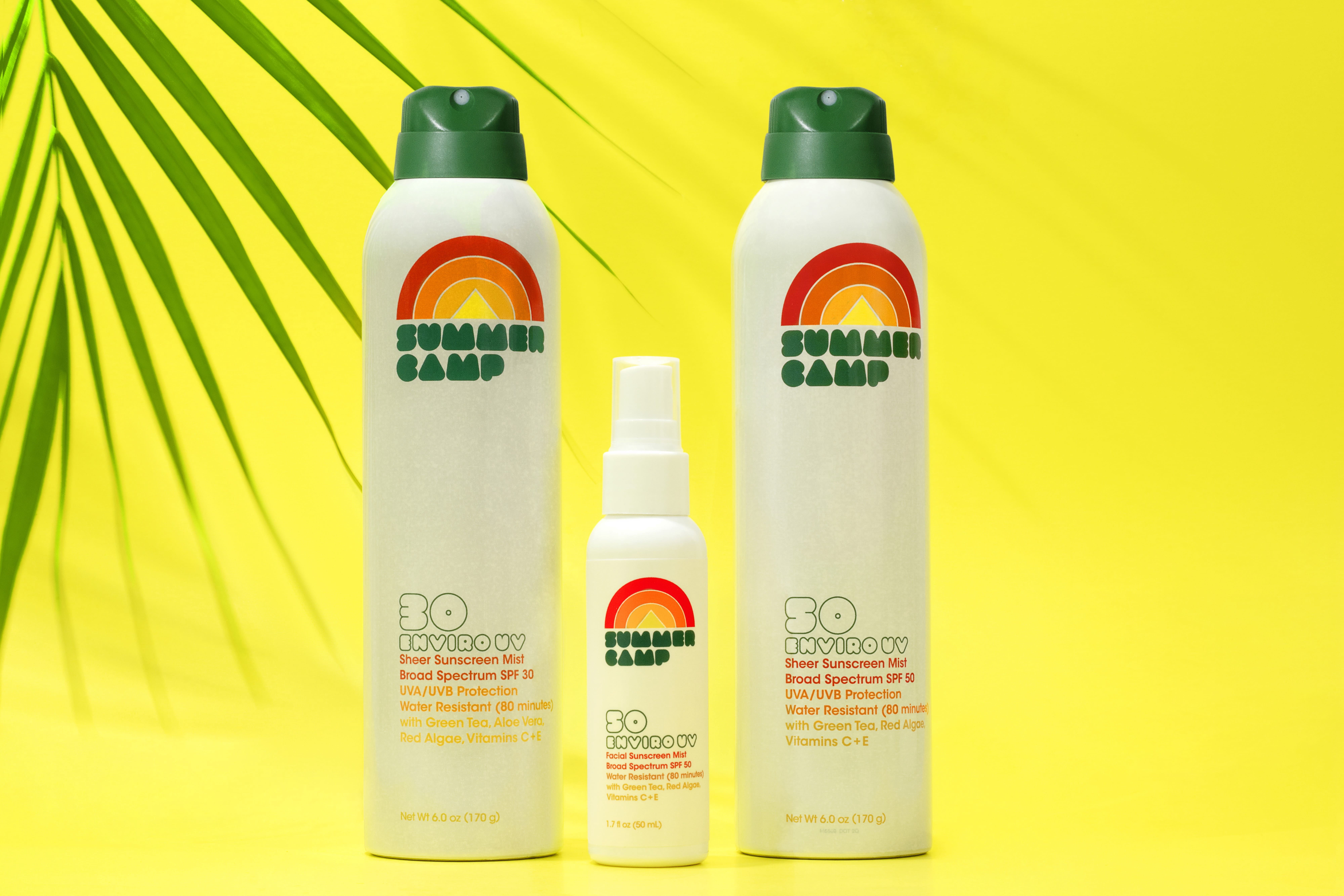 Summer Camp Enviro Water Resistant All Skin Type Broad Spectrum Sheer Sunscreen, SPF 30