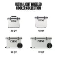 thumbnail image 6 of RTIC 52 Qt 76-Can Ultra-Light Rolling Cooler, Olive, 6 of 8