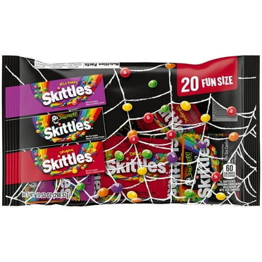 Skittles Original Wild Berry & Shriekers ,Fun Size, 10.53 oz Bag