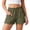 D623/Green, variant on Afdoent Womens Shorts Linen Shorts Casual Summer Shorts High Waisted Comfy Pull On With Pockets 2026 Beach Vacation Shorts