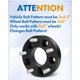 thumbnail image 4 of Adaptadores de rueda Dynofit 5x114.3 a 5x127 mm, 32 mm de grosor, 4 of 9