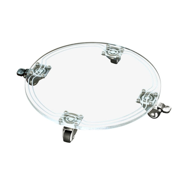 Plateau Acrylique Transparent Rond Plateau Acrylique Transparent Rond Chauffage et Climatisation Base de Chauffage du Boîtier de Pédalier