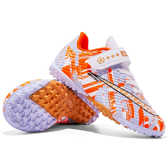 Soccer Shoes For Boys Girls Indoor Soccer Shoes Firm Ground Youth