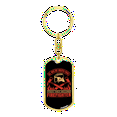 thumbnail image 4 of Then They Become Firefighter Stainless Steel or 18k Gold Premium Swivel Dog Tag Keychain, 4 of 8