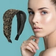 thumbnail image 2 of Unique Bargains 1 Pc Lace Wide-side Headband 5.91"x4.72" Black, 2 of 6