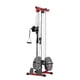 thumbnail image 1 of Yeshouse Estación de poleas de pared, máquina crossover ajustable en 20 posiciones, doble polea para gimnasio en casa, 1 of 8