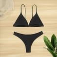 thumbnail image 5 of Two Piece Swimsuits for Women Large Split Swimsuit Fashion Slim Swimsuit Set Swim Top with Shorts, 5 of 7