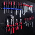 thumbnail image 5 of PurePick 6 Piece Screwdriver Organizer and Wrench Organizer, Tool Holder Rail with Clips for Tool Box, Wall Mount and Garage Storage, 5 of 6