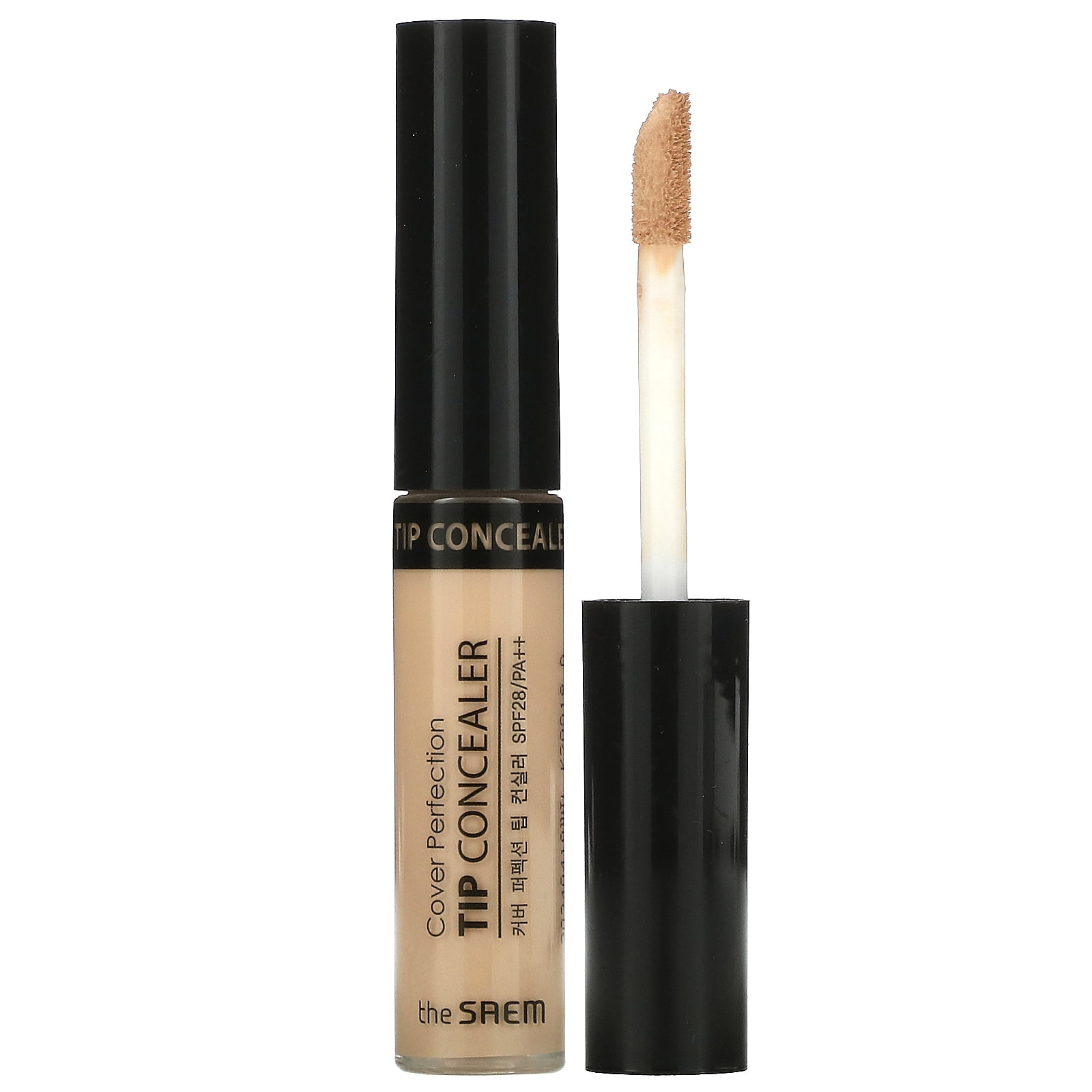 The Saem Cover Perfection, Tip Concealer, SPF 28 PA++, 01 The Saem Cover Perfection, Tip Concealer, SPF 28 PA++, 01