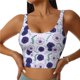 thumbnail image 1 of Balery Daisies Flowers Sujetadores deportivos con espalda cruzada para mujer, acolchados, sin costuras, de alto impacto, ideales para yoga, gimnasio, entrenamiento y fitness.-XX-Large, 1 of 8